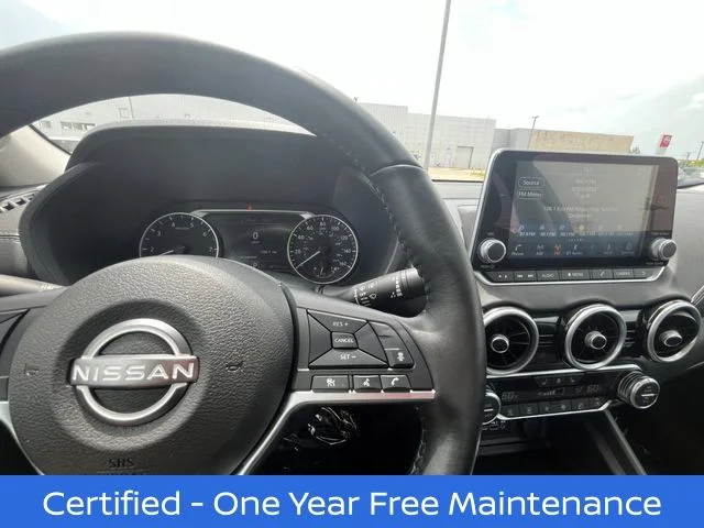 Certified Used 2025 Red Nissan SV image 12