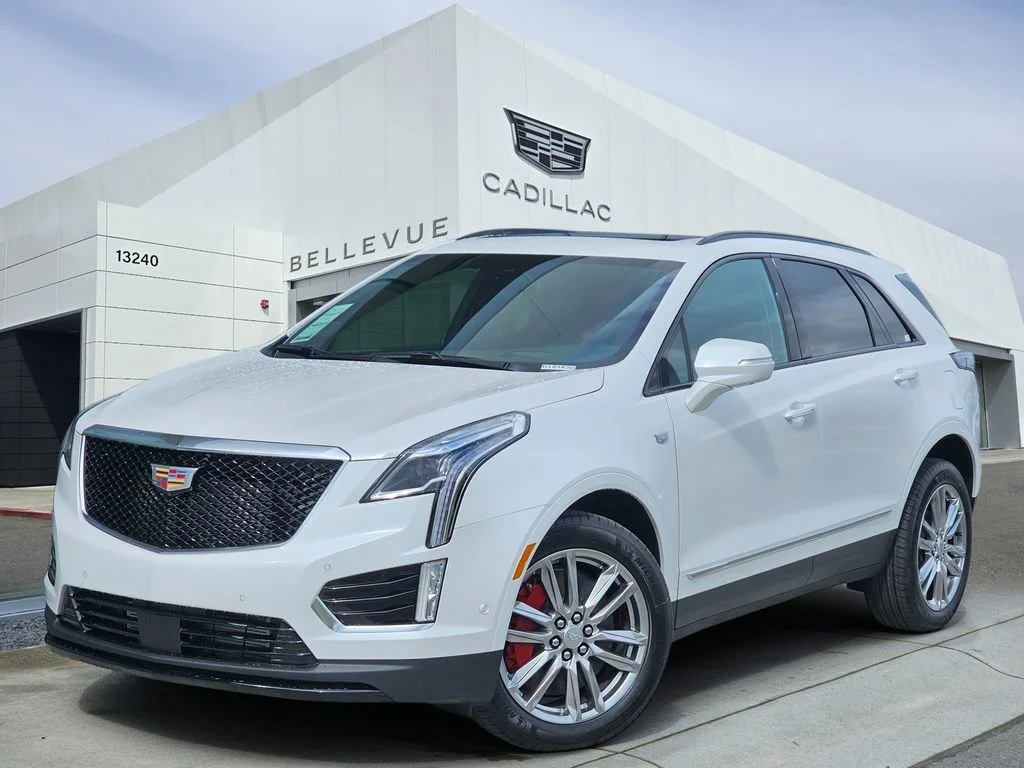 New 2026 Crystal White Tricoat Cadillac Sport image 1