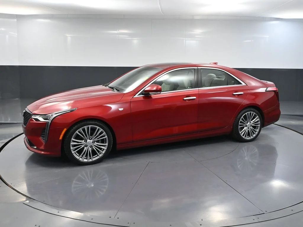 Used 2021 Red Cadillac Premium Luxury image 11