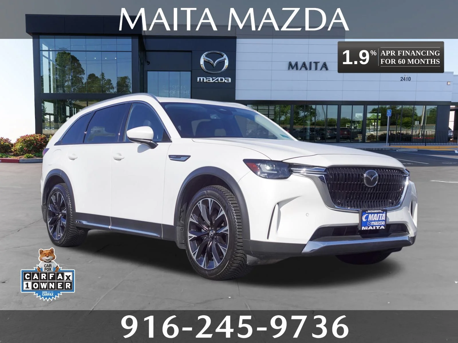 Certified Used 2024 Rhodium White Premium Mazda Premium image 1