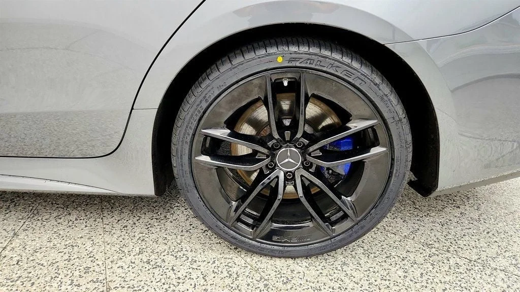 Used 2021 Selenite Grey Metallic Mercedes-Benz AMG® CLS 53 4MATIC+ Coupe w/ Nappa Leather & Driver Assist Pkg image 9