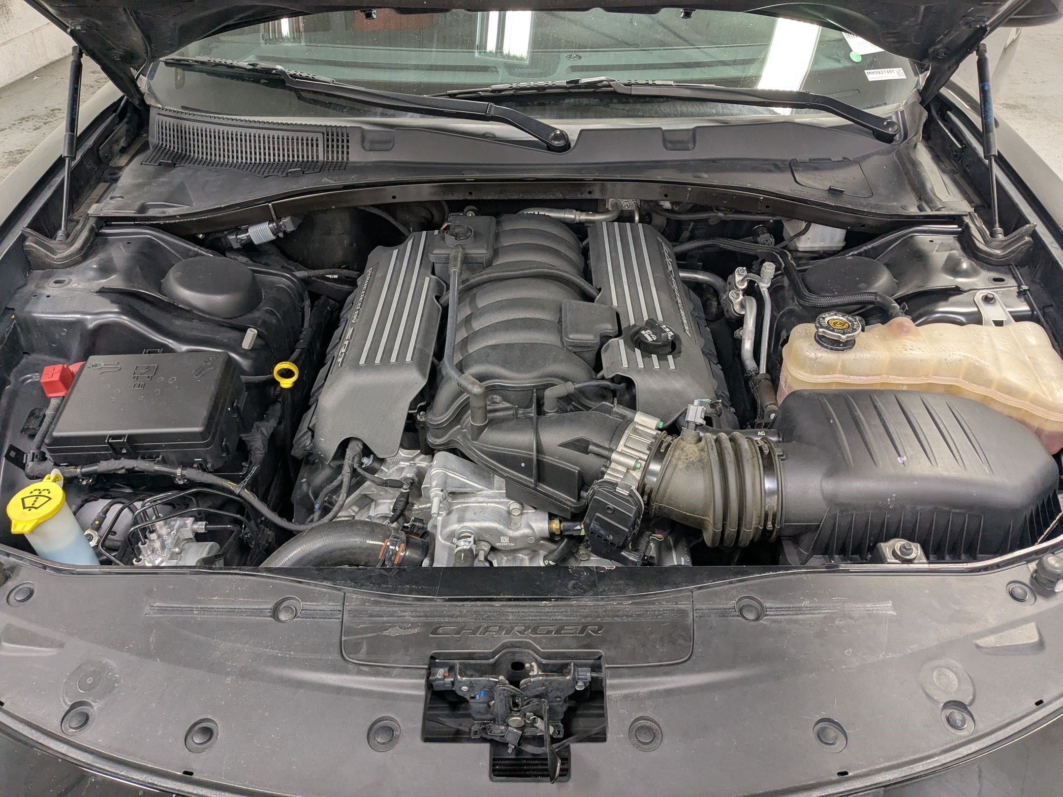 Used 2021 Pitch Black Clearcoat Dodge Scat Pack image 26