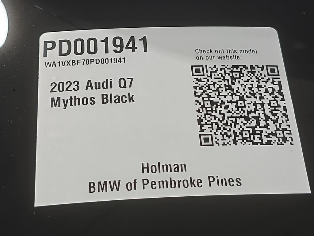 Used 2023 Mythos Black Metallic Audi 55 Prestige image 28