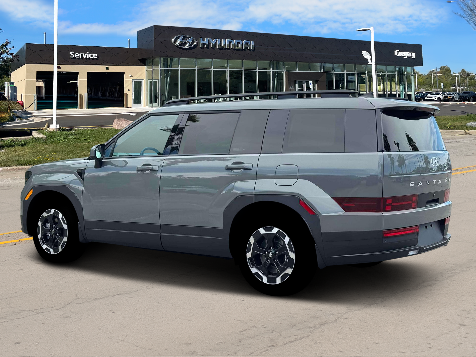 New 2026 Gray Hyundai SEL AWD image 4