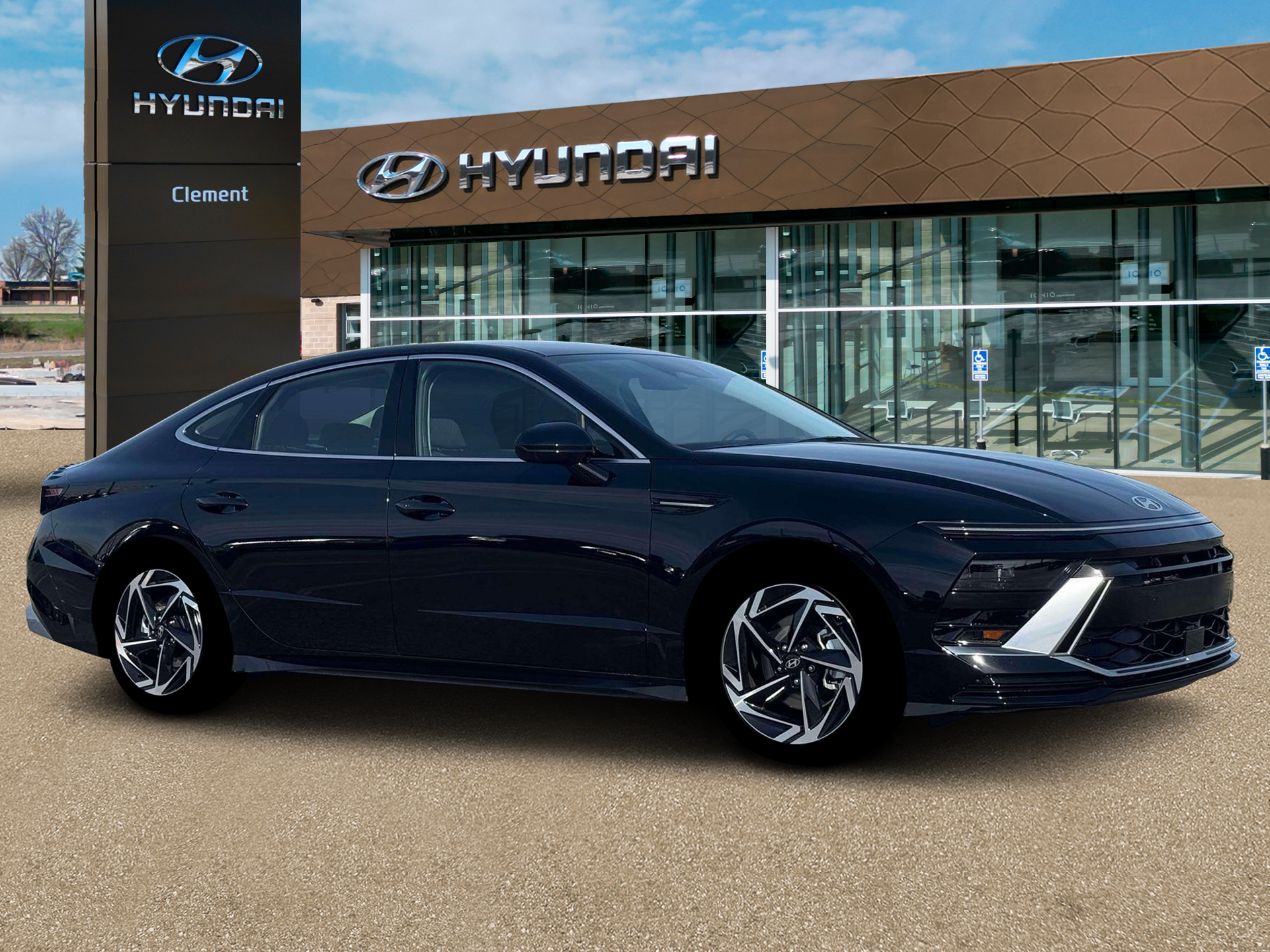 New 2026 Black Hyundai SEL Sport image 10