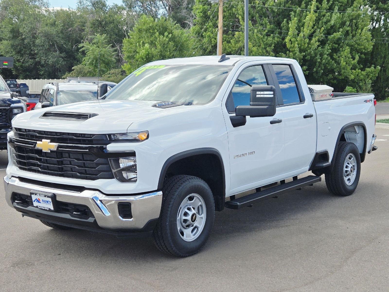 Used 2024 Summit White Chevrolet Work Truck image 1