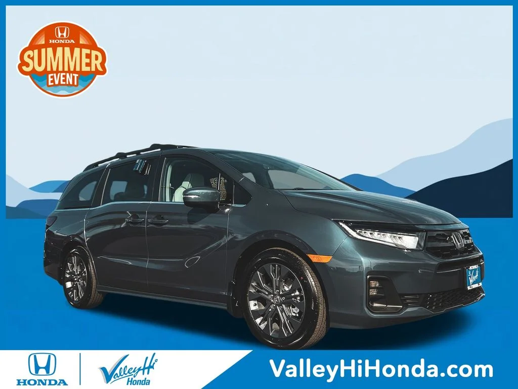New 2026 Smoke Blue Pearl Honda Touring image 1