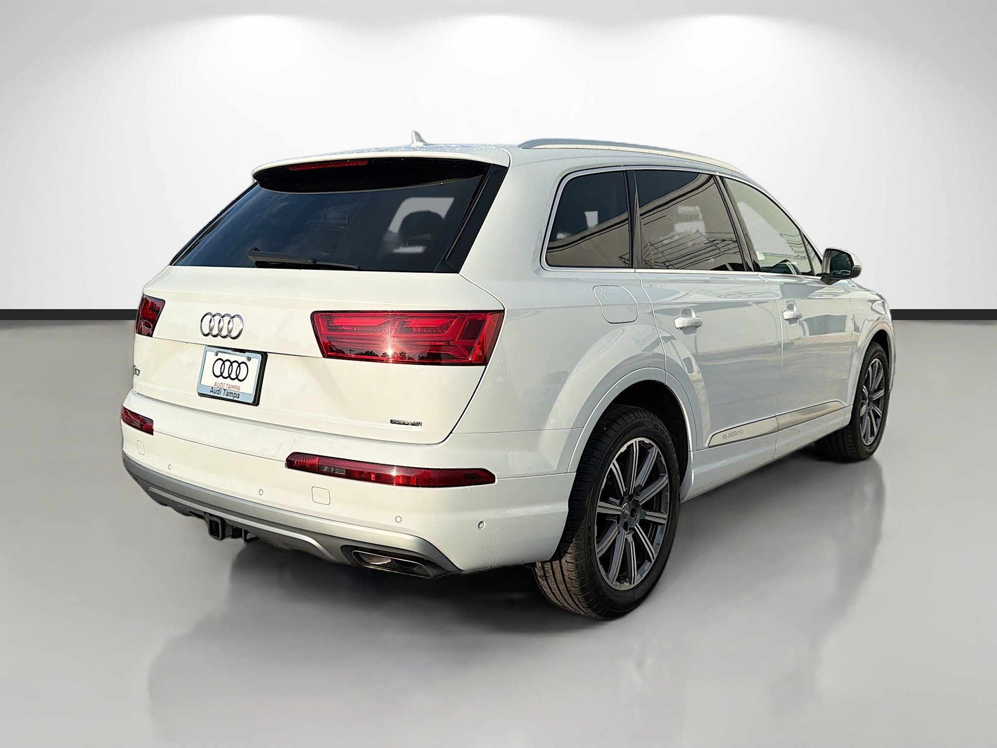 Used 2019 Glacier White Audi Premium Plus image 3