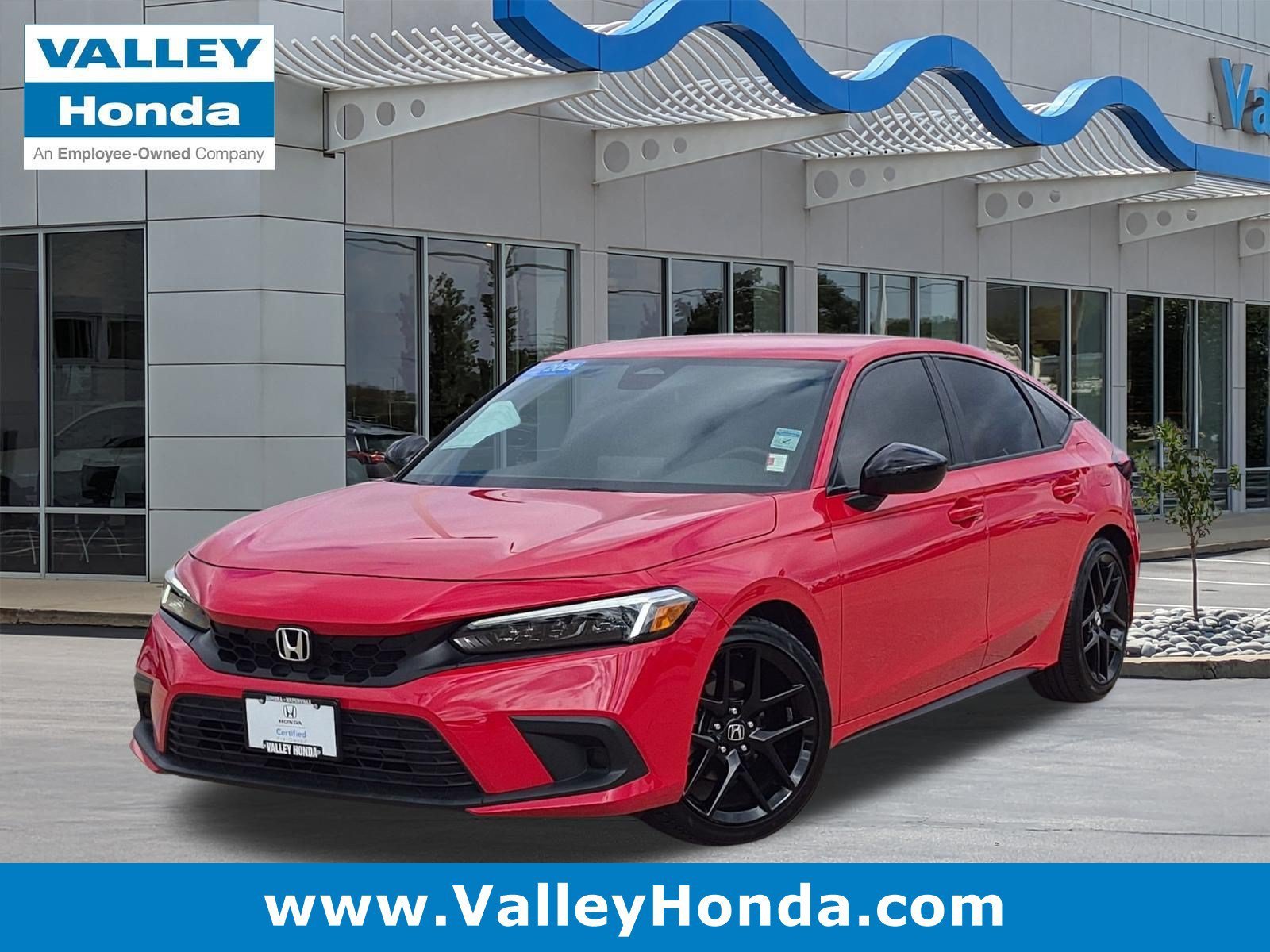 Certified Used 2024 Rallye Red Honda Sport image 1