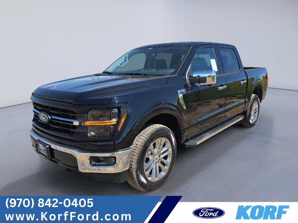 New 2026 Agate Black Metallic Ford XLT image 1