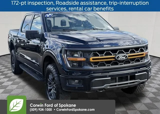 Certified Used 2025 Antimatter Blue Metallic Ford Tremor image 6