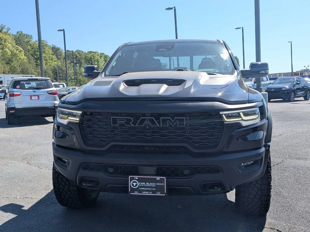 Used 2025 Diamond Black Crystal Pearlcoat Ram RHO image 2