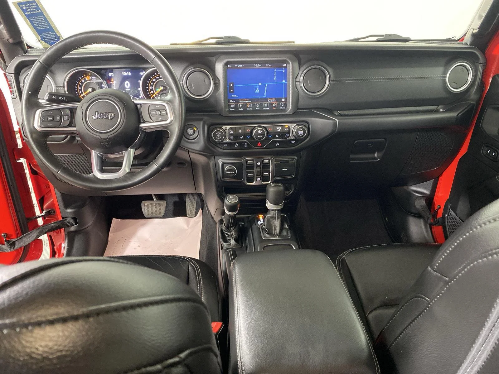 Used 2019 Firecracker Red Clearcoat Jeep Sahara image 14