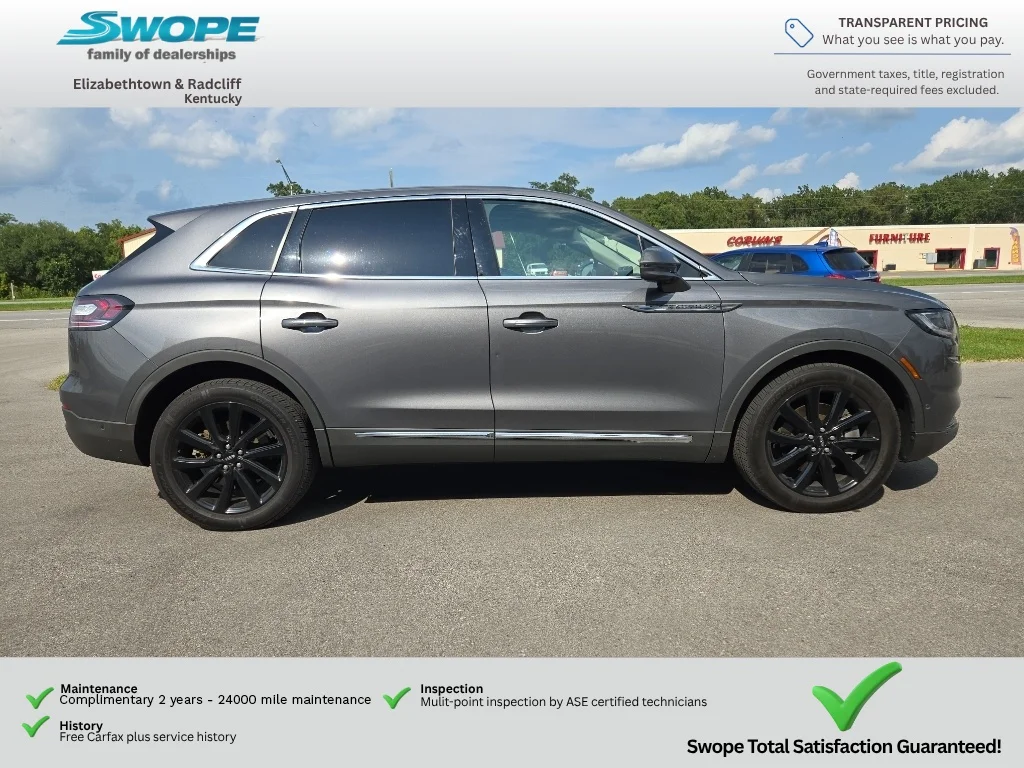 Used 2022 Asher Gray Metallic Clearcoat Lincoln Reserve image 8