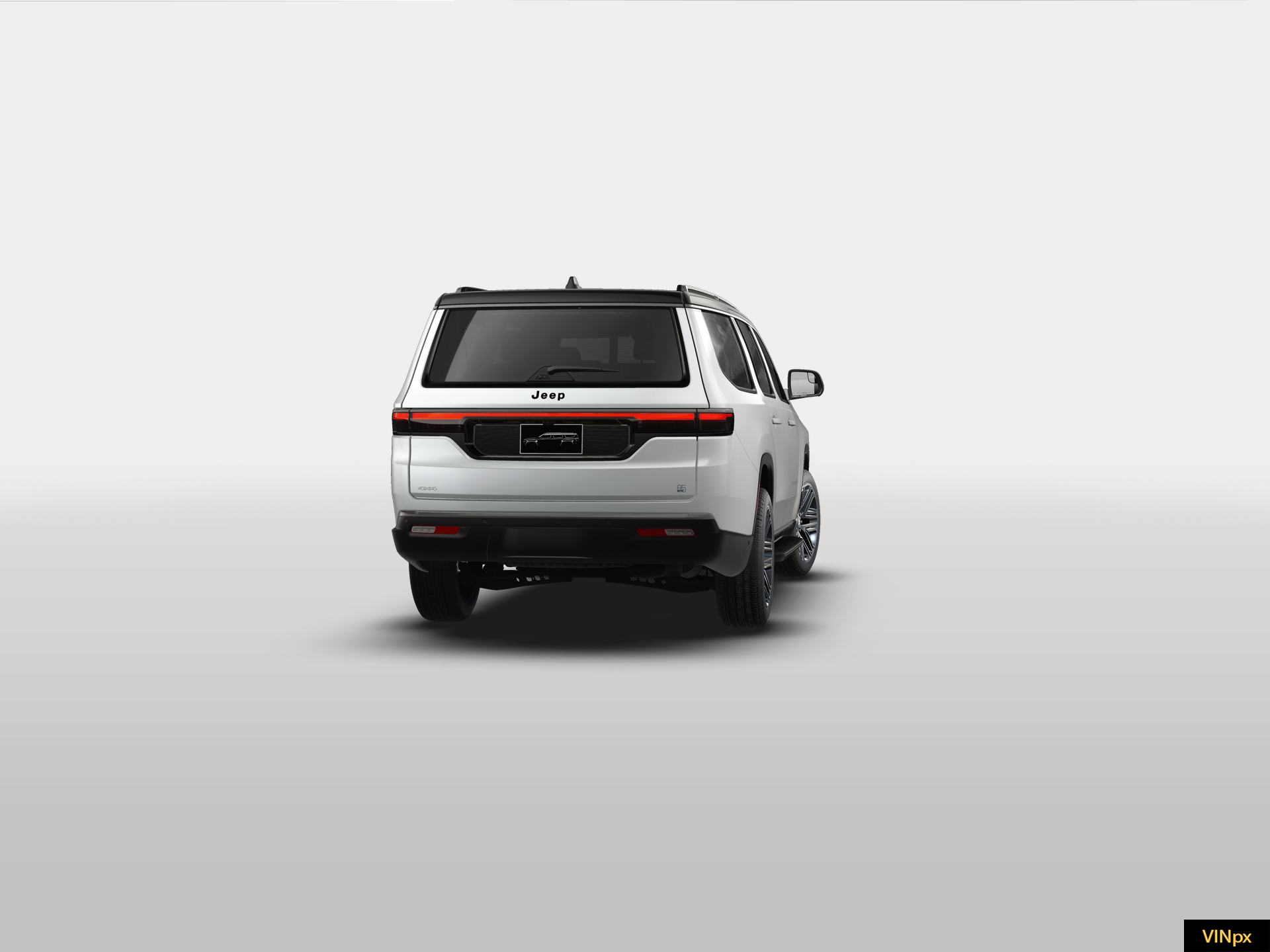 New 2026 Bright White Clear-Coat Exterior Paint Jeep Grand Wagoneer image 14