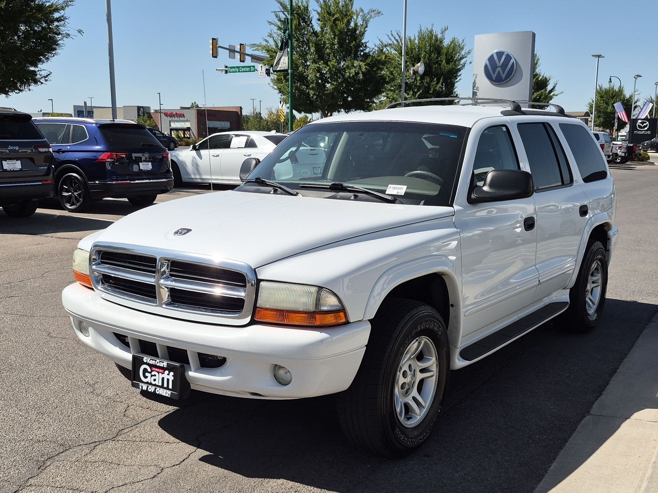 Used 2002 Bright White Clearcoat Dodge SLT image 7