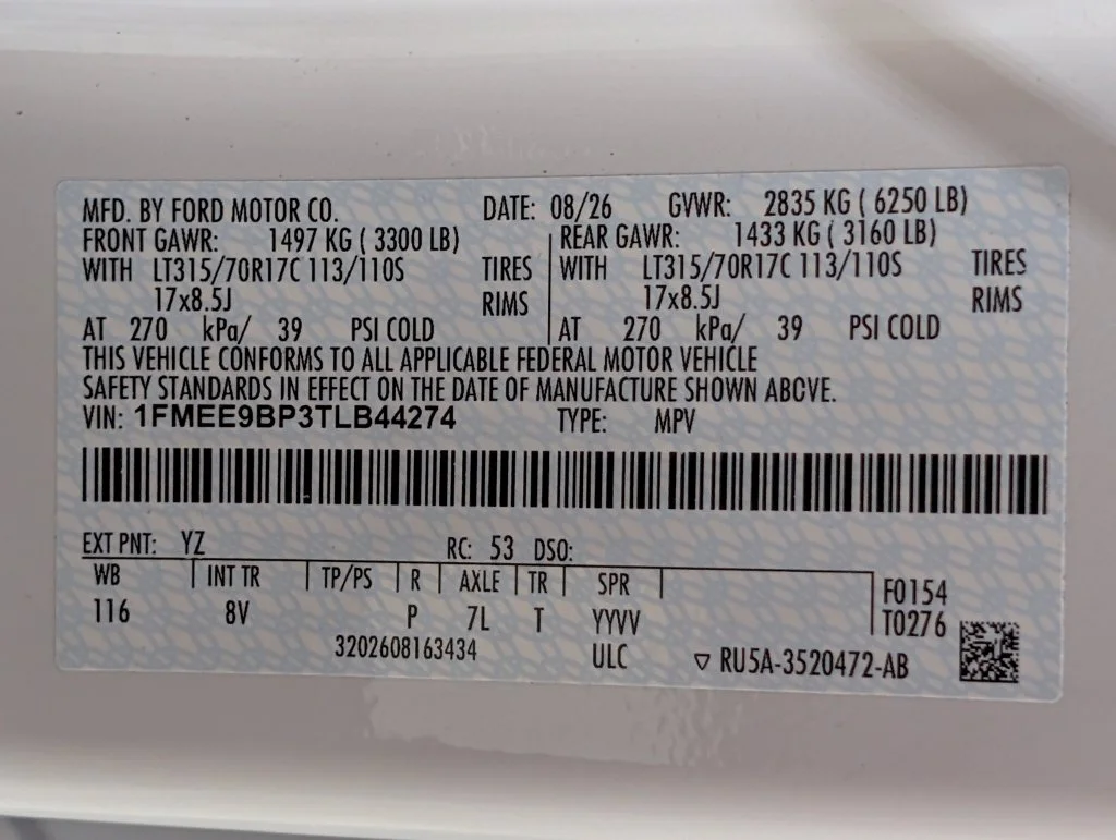 New 2026 Oxford White Ford Badlands® image 24
