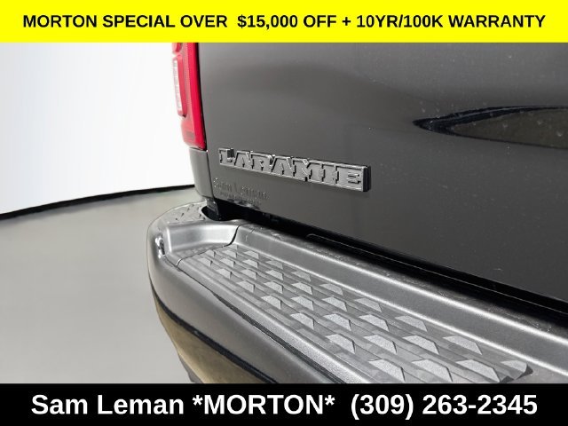 New 2026 Diamond Black Crystal Pearl-Coat Exterior Paint Ram Laramie image 39