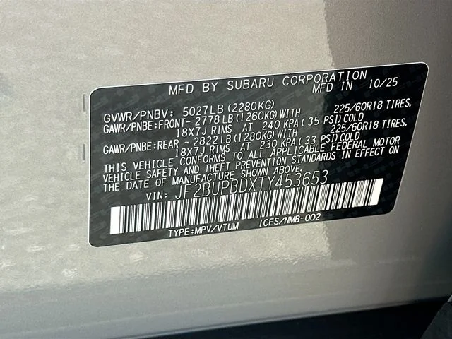 Used 2026 Beige Subaru Premium image 31