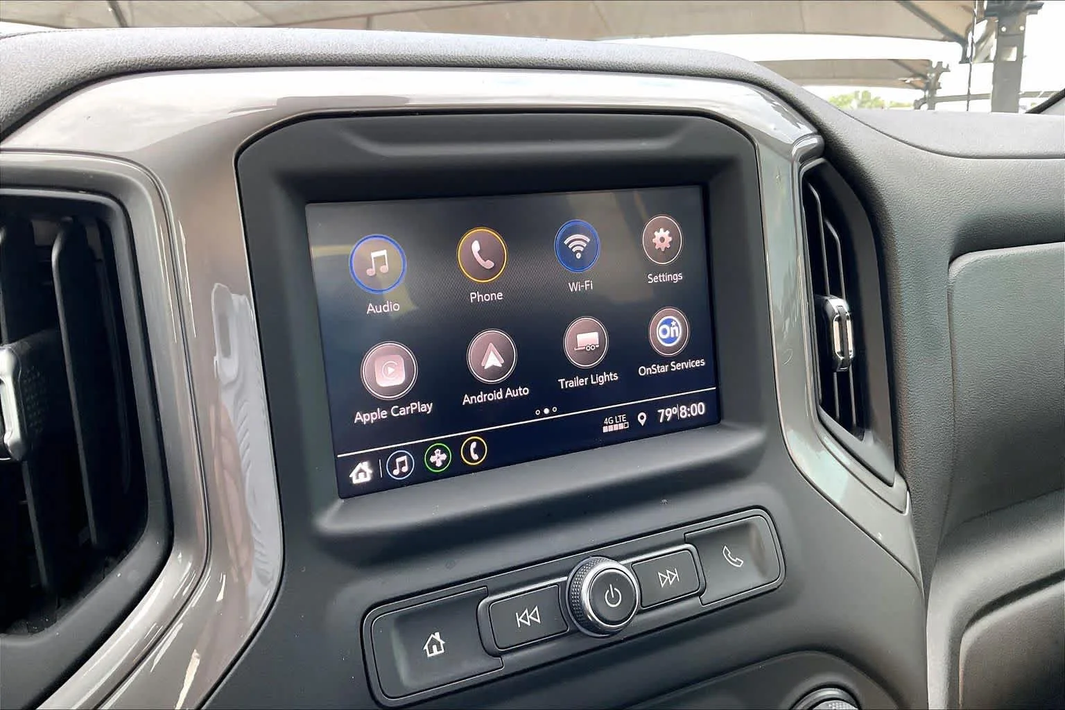 Used 2021 Northsky Blue Metallic Chevrolet Custom Trail Boss image 29
