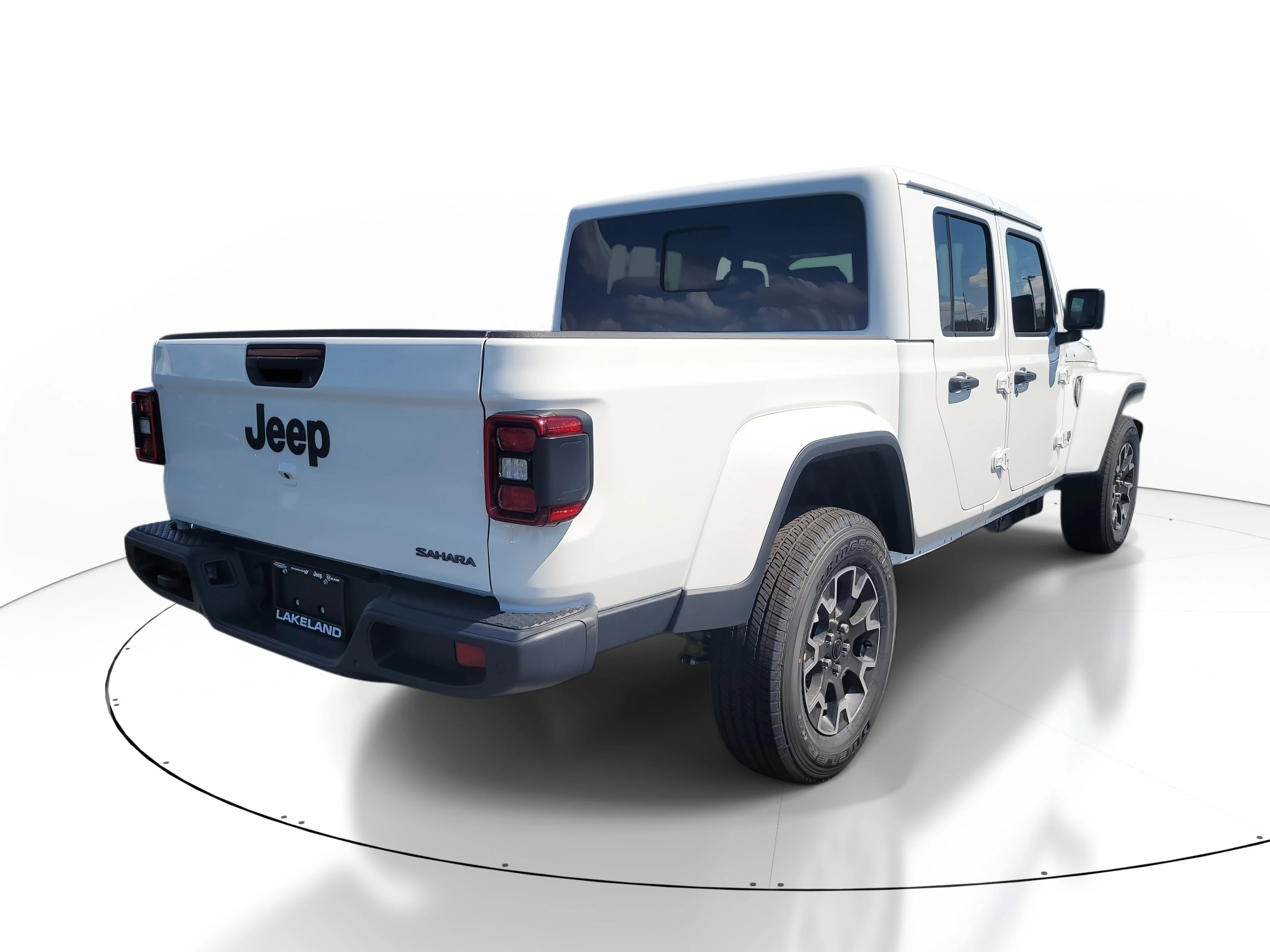 New 2026 Bright White Clearcoat Jeep Sahara image 6