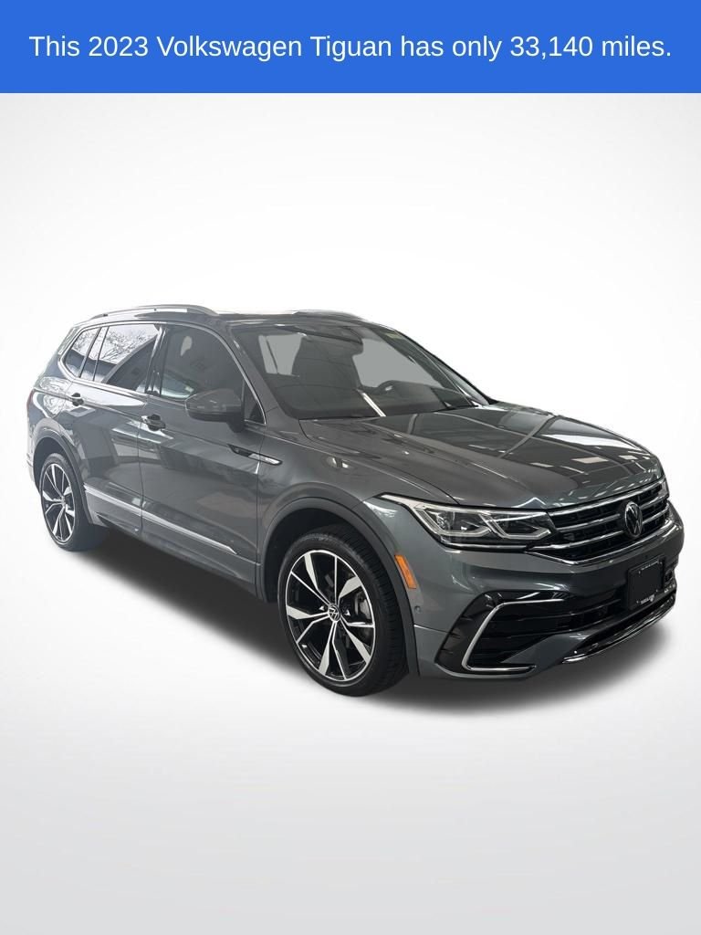Used 2023 Gray Volkswagen 2.0T SEL R-Line image 1