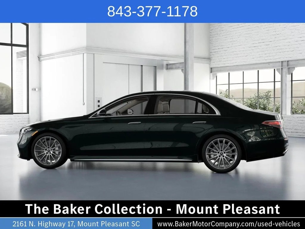 Certified Used 2026 Emerald Green Metallic Mercedes-Benz S 500 image 33