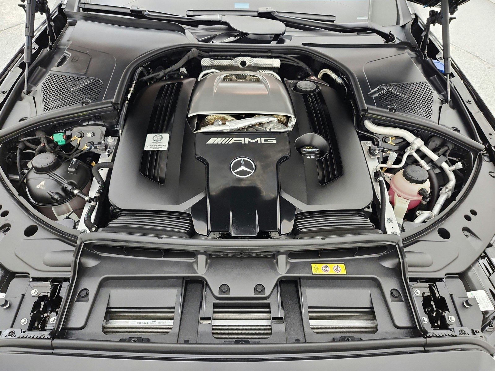 Certified Used 2024 Obsidian Black Metallic Mercedes-Benz AMG® S 63 E 4MATIC Sedan image 16