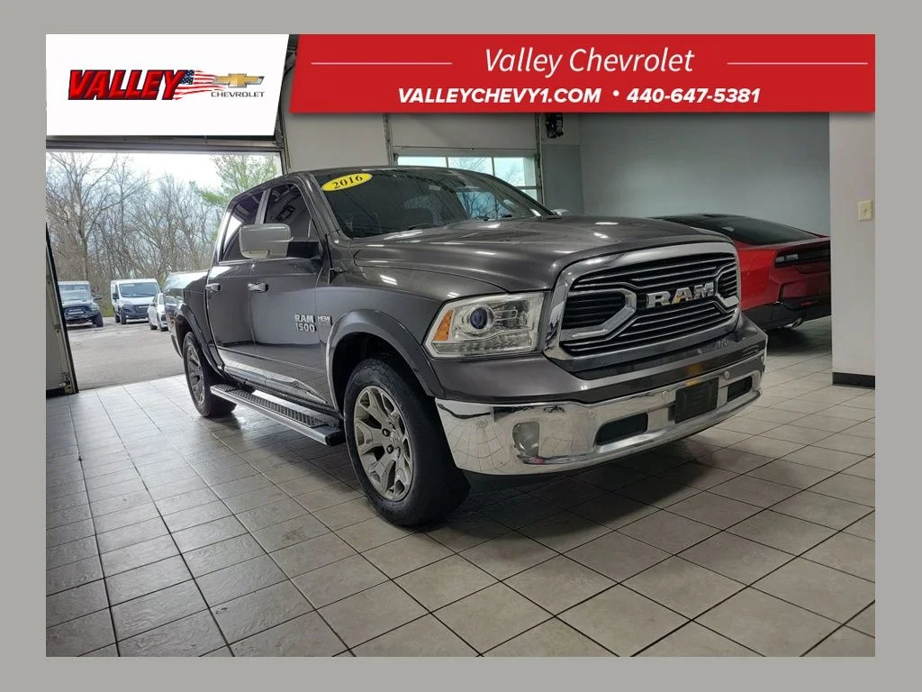 Used 2016 Gray Ram Laramie Longhorn image 1