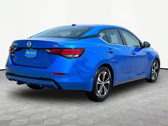 Used 2021 Electric Blue Met Nissan SV image 6