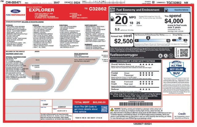 New 2026 Vapor Blue Metallic Ford ST image 48