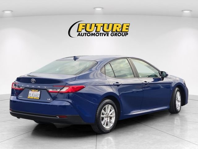 Used 2025 Blue Toyota LE image 4