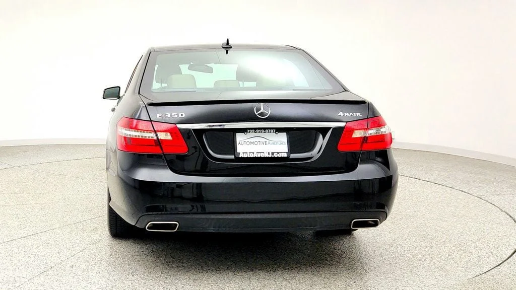 Used 2012 Black Mercedes-Benz E350 4MATIC® image 6