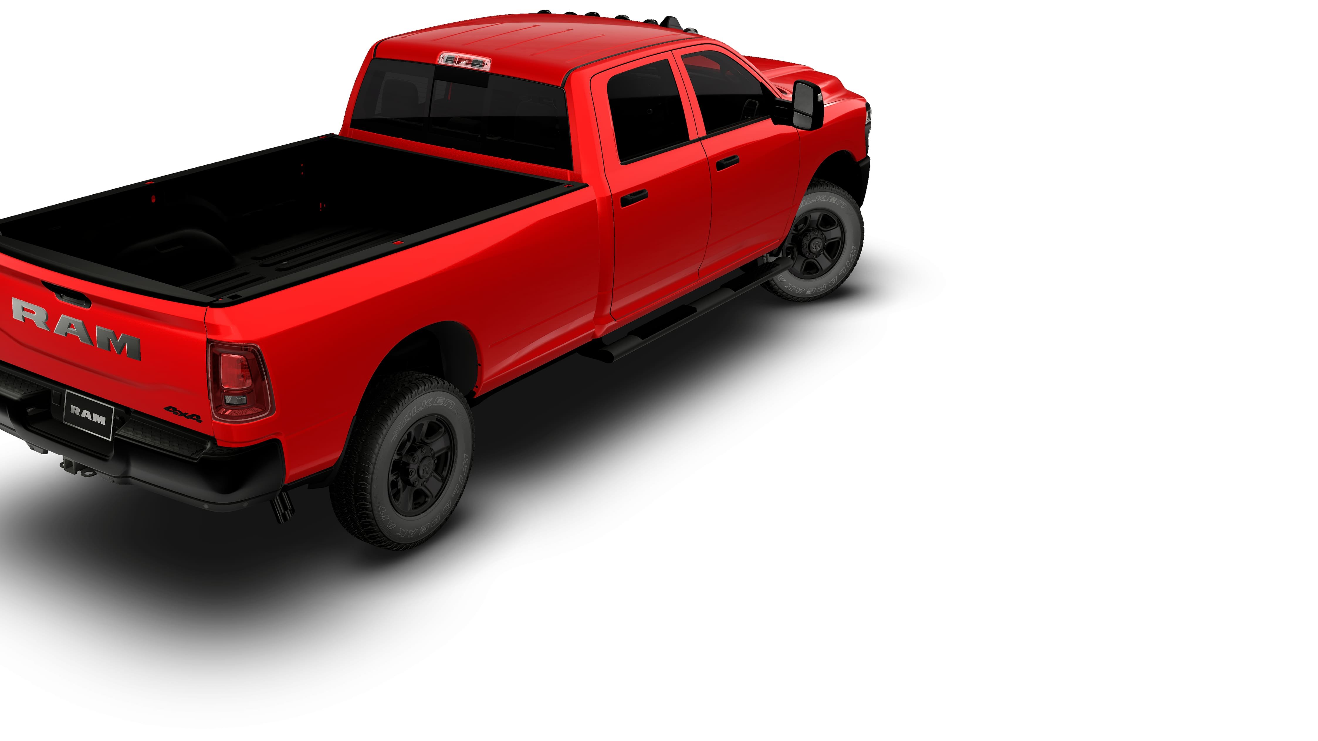 New 2026 Flame Red Clear-Coat Exterior Paint RAM TRADESMAN image 14
