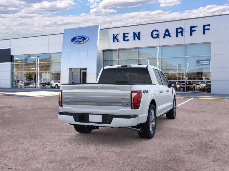 New 2026 Star White Metallic Tri-Coat Ford Platinum image 8
