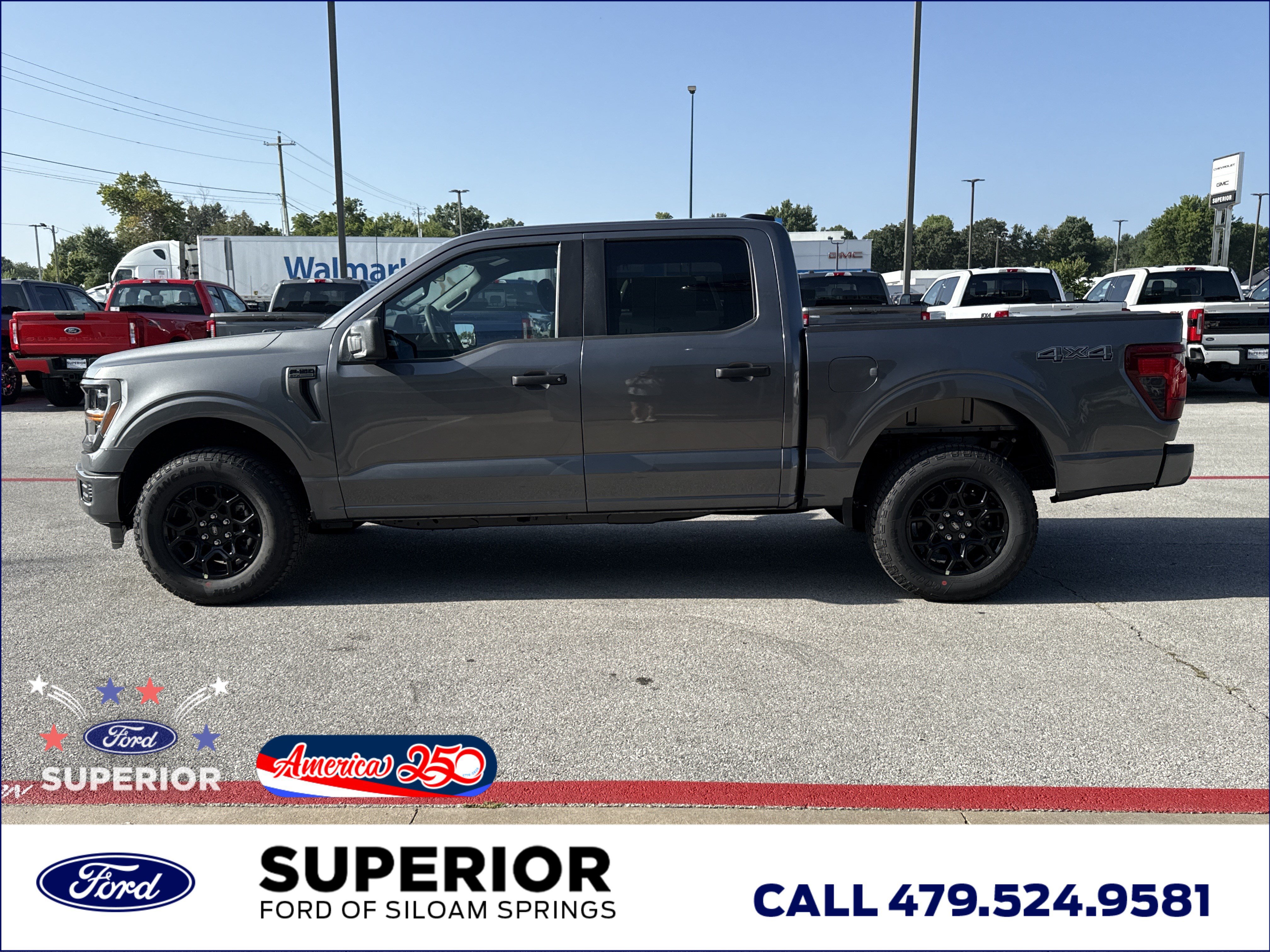 New 2026 Carbonized Gray Metallic Ford STX 4WD image 9