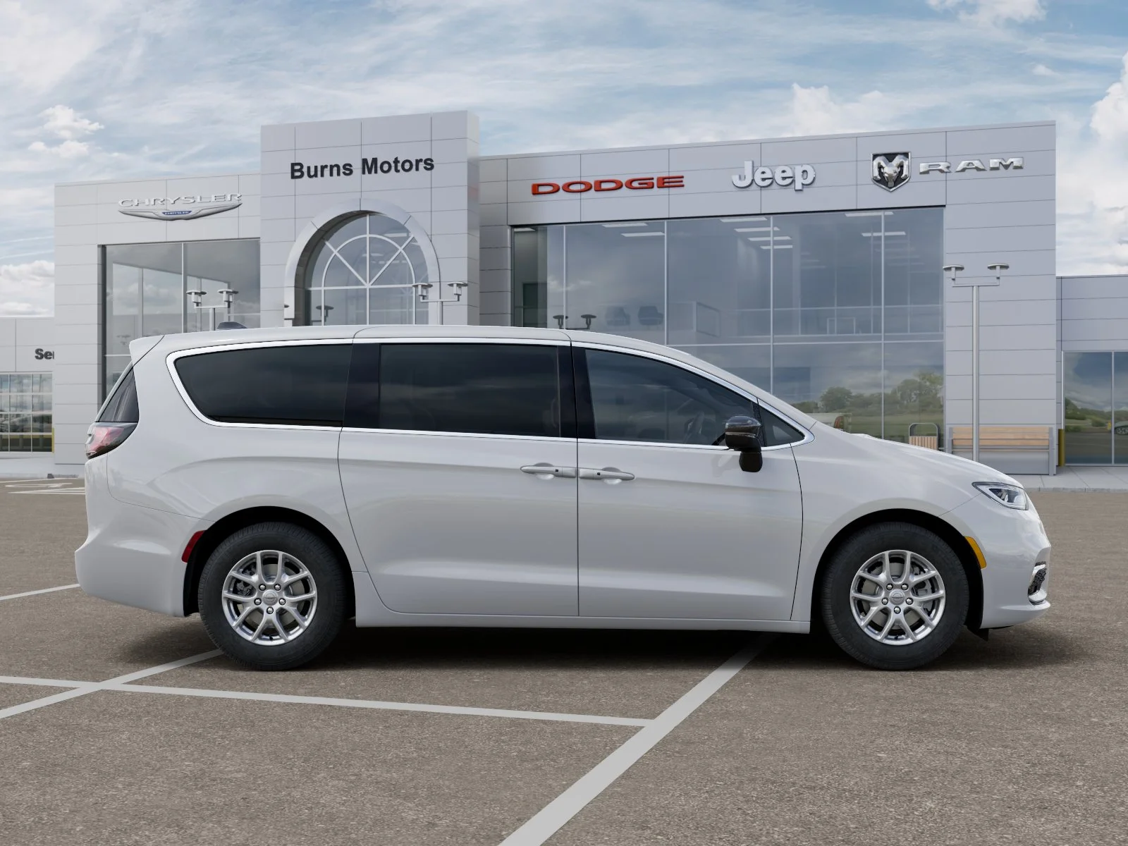 New 2026 Bright White Clear-Coat Exterior Paint Chrysler Select image 47