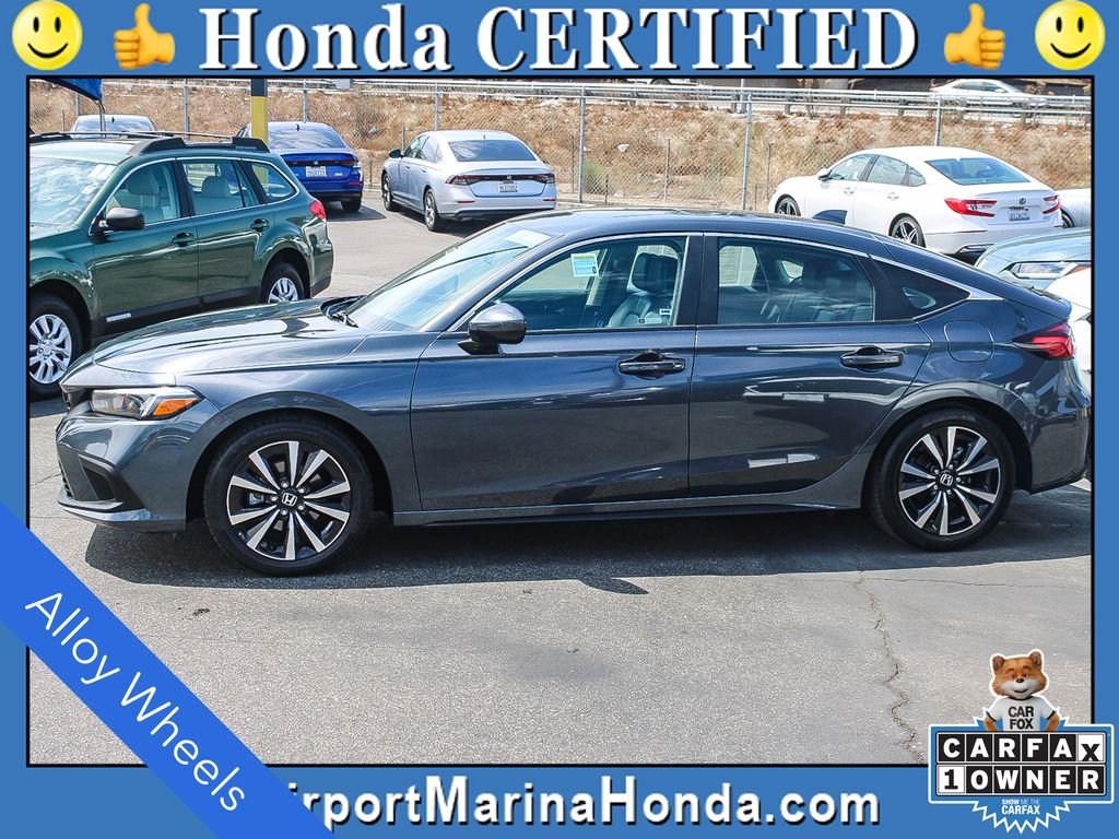 Certified Used 2023 Meteorite Gray Metallic Honda EX-LBD image 3