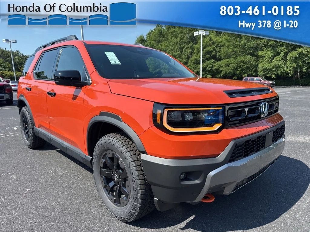 New 2026 Sunset Orange Honda TrailSport Elite image 1