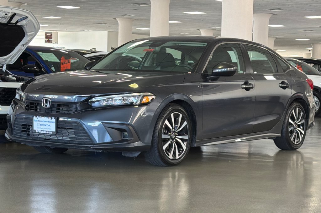 Used 2023 Meteorite Gray Metallic Honda EX image 10