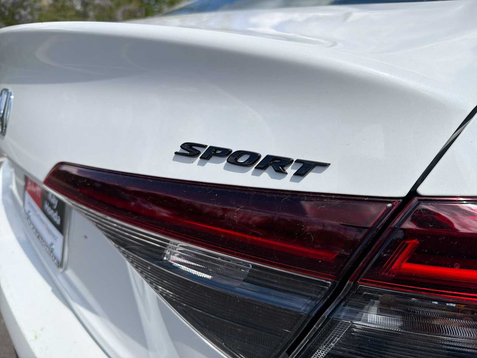 New 2026 Platinum White Pearl Honda Sport image 18