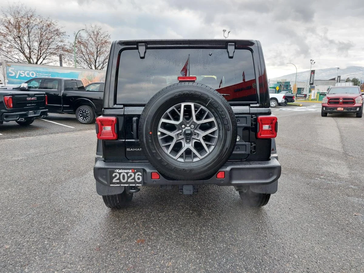 New 2026 Black Jeep Sahara 4 Door 4x4 image 6