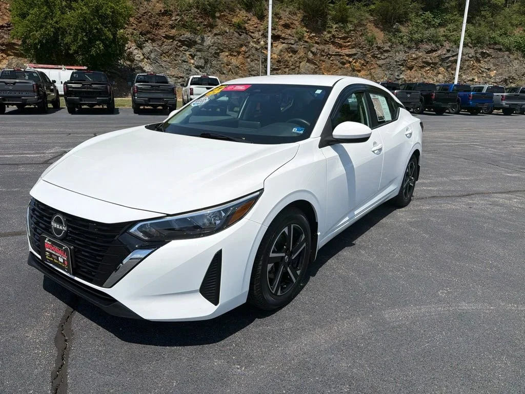 Used 2024 White Nissan SV image 1