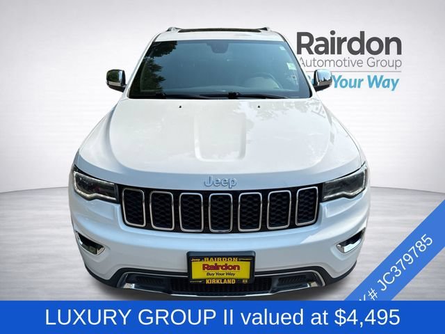 Used 2018 Jeep Grand Cherokee Limited with VIN 1C4RJFBT5JC379785 for sale in Monroe, WA