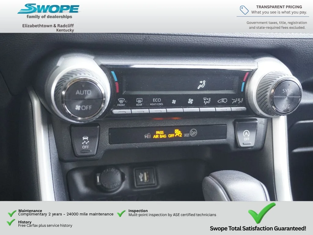 Used 2024 Midnight Black Metallic Toyota XLE image 21