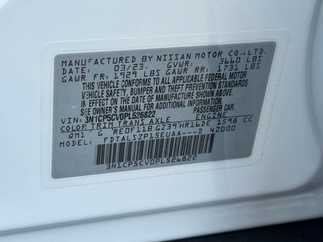 Used 2023 Fresh Powder Nissan SV image 23