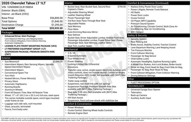 Used 2020 Black Chevrolet LT image 30