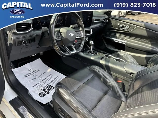 Used 2024 White Ford EcoBoost Premium image 19