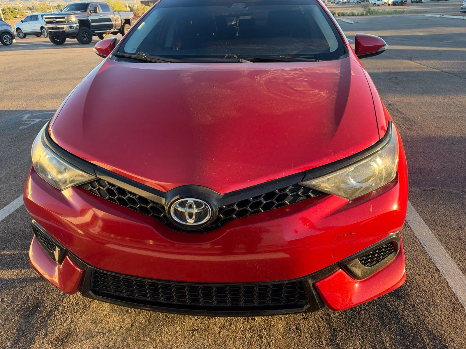 Used 2017 Red Toyota Hatchback image 2