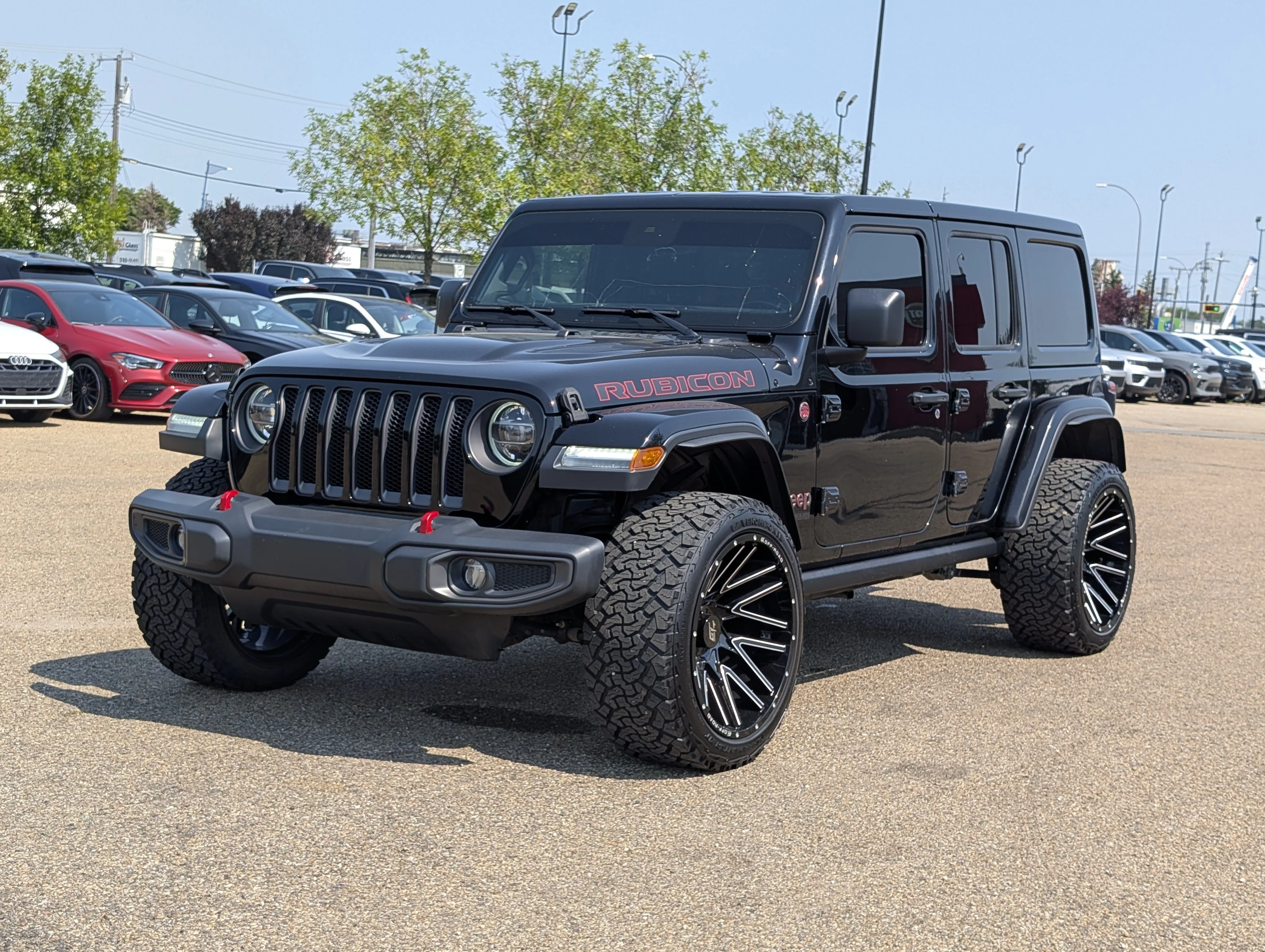 Used 2021 Black Jeep Unlimited Rubicon image 2